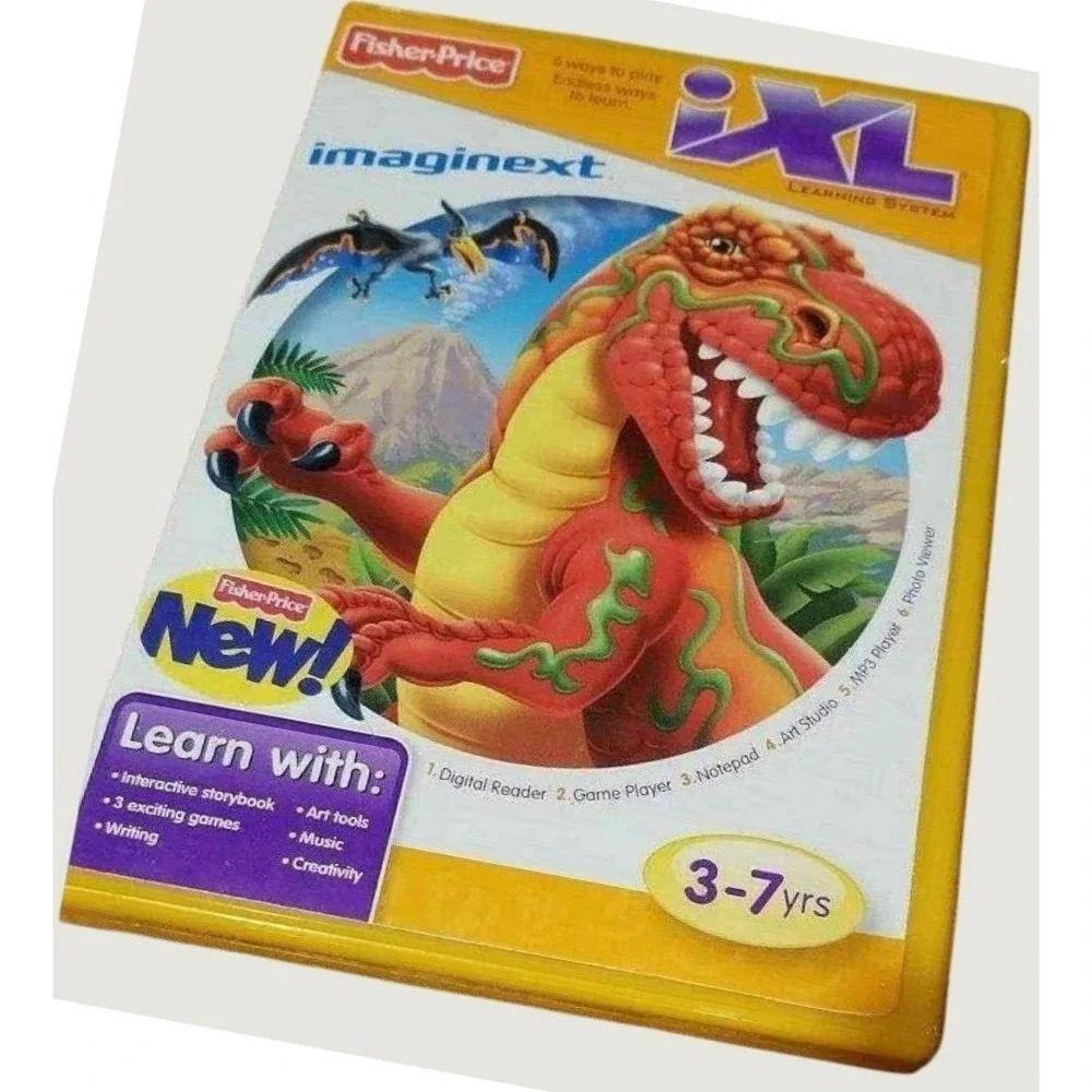 Fisher Price iXL Imaginext Learning Games Software Ages 3-7 INteractive Creative